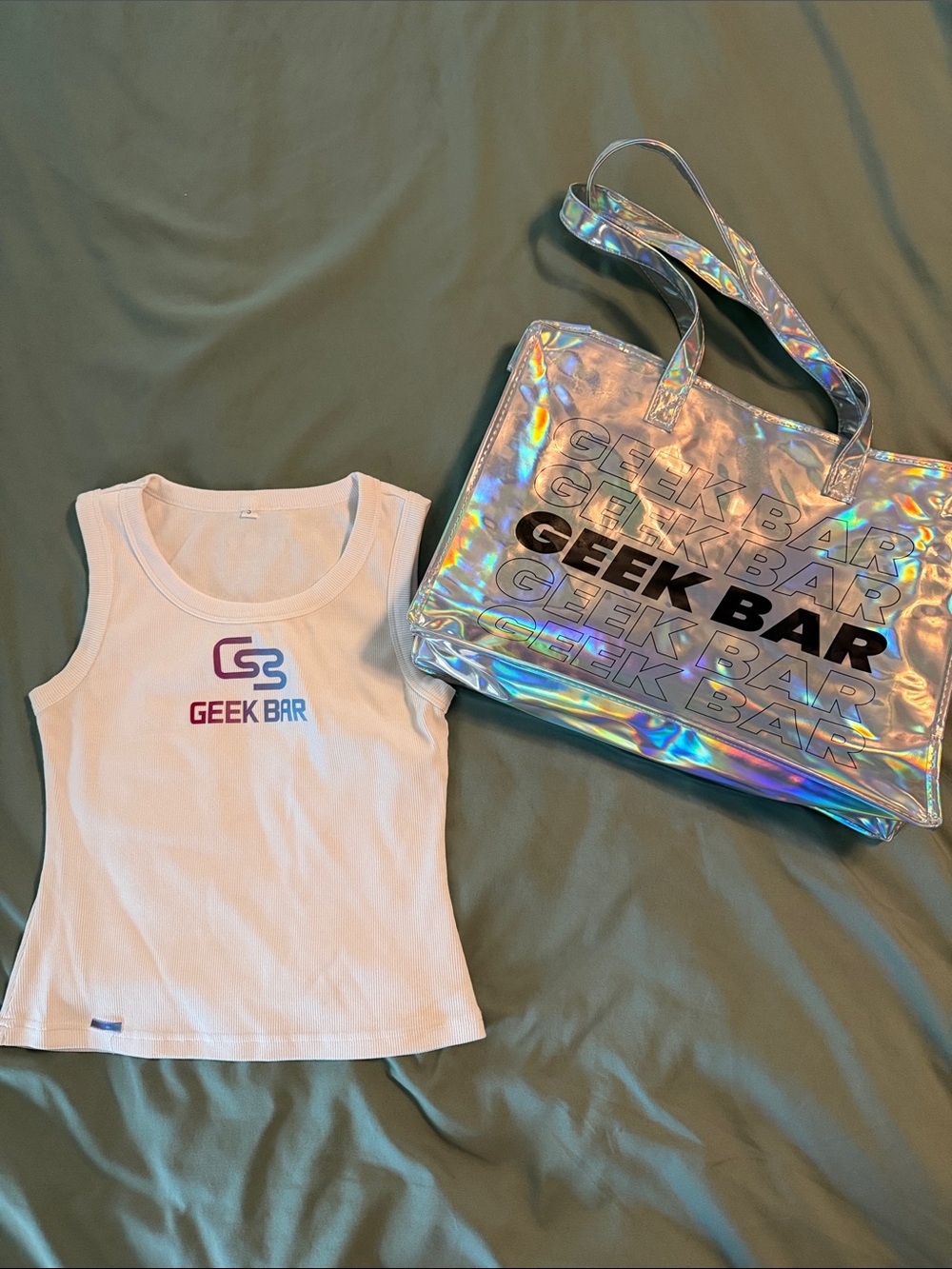 Geek Bar Cropped Tank and Tote